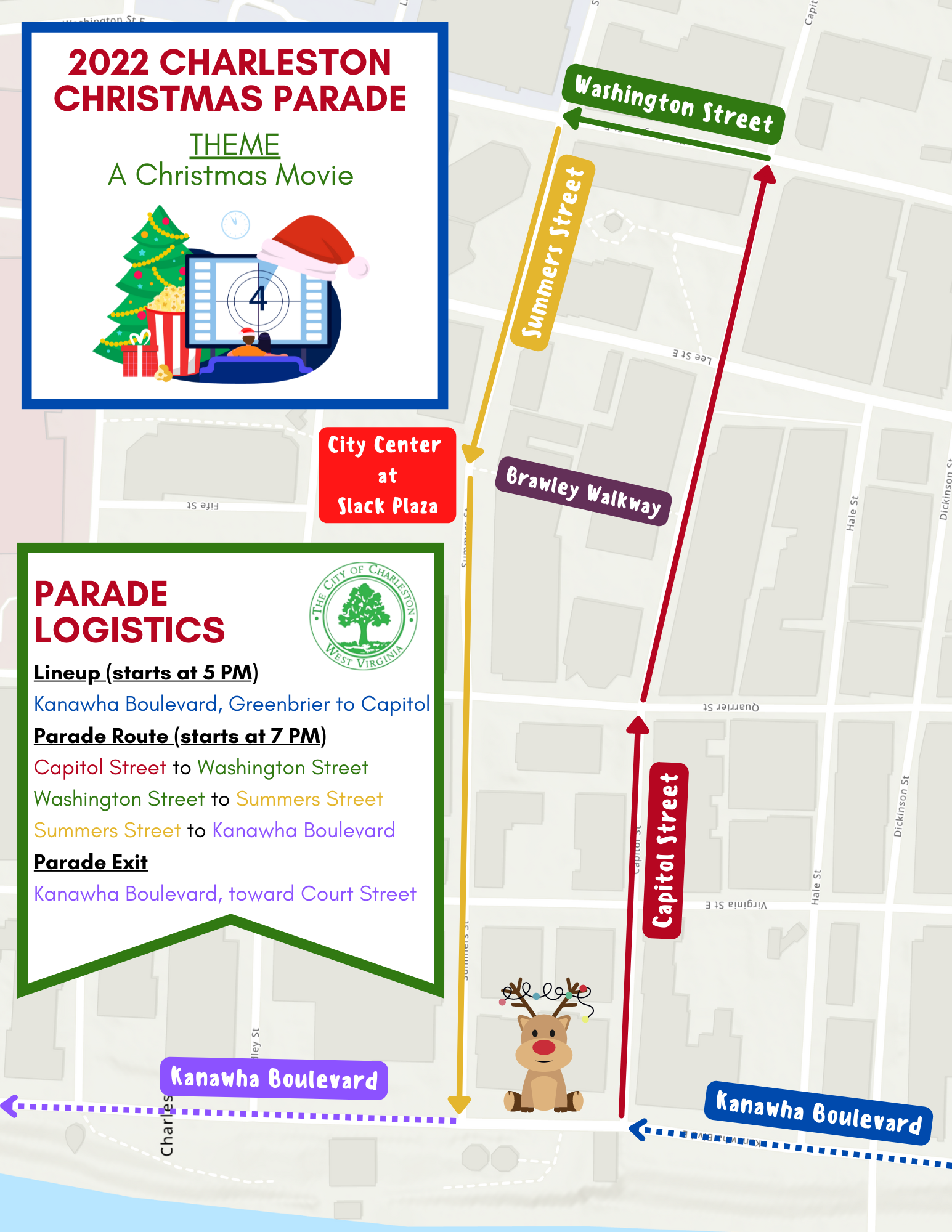 'A Christmas Movie' theme for this year's Charleston Christmas Parade